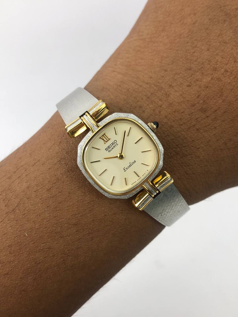 EKSLUSIF SEIKO EXCELINE TWOTONE LADIES