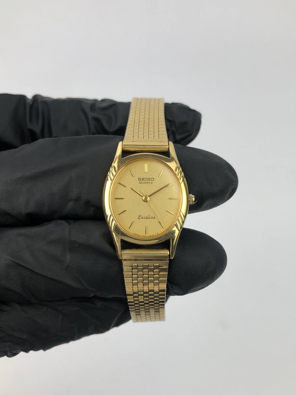 EKSLUSIF SEIKO EXCELINE LADIES SNOWFLAKE DIAL - Gambar 2