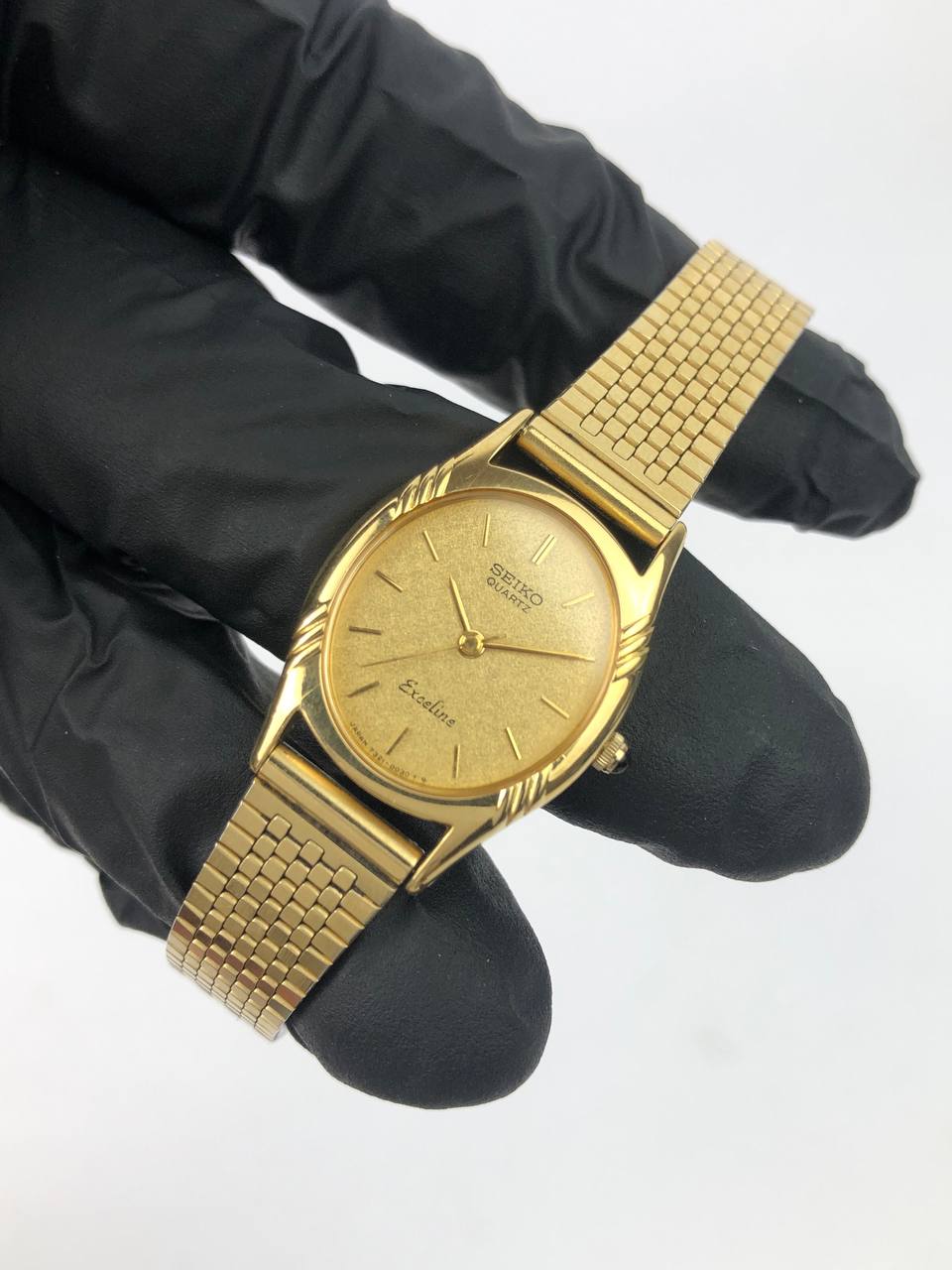 EKSLUSIF SEIKO EXCELINE LADIES SNOWFLAKE DIAL - Gambar 3