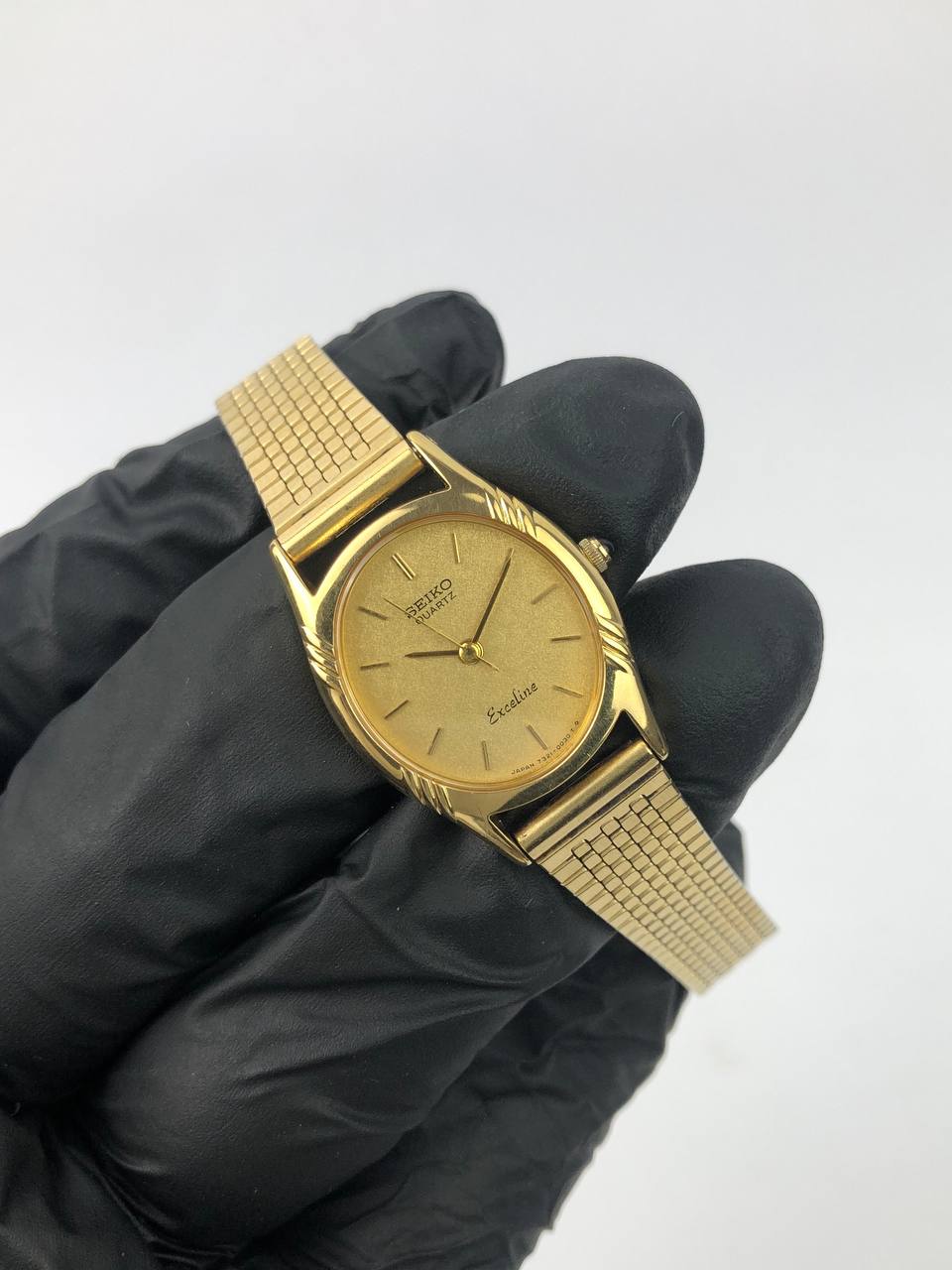 EKSLUSIF SEIKO EXCELINE LADIES SNOWFLAKE DIAL - Gambar 4