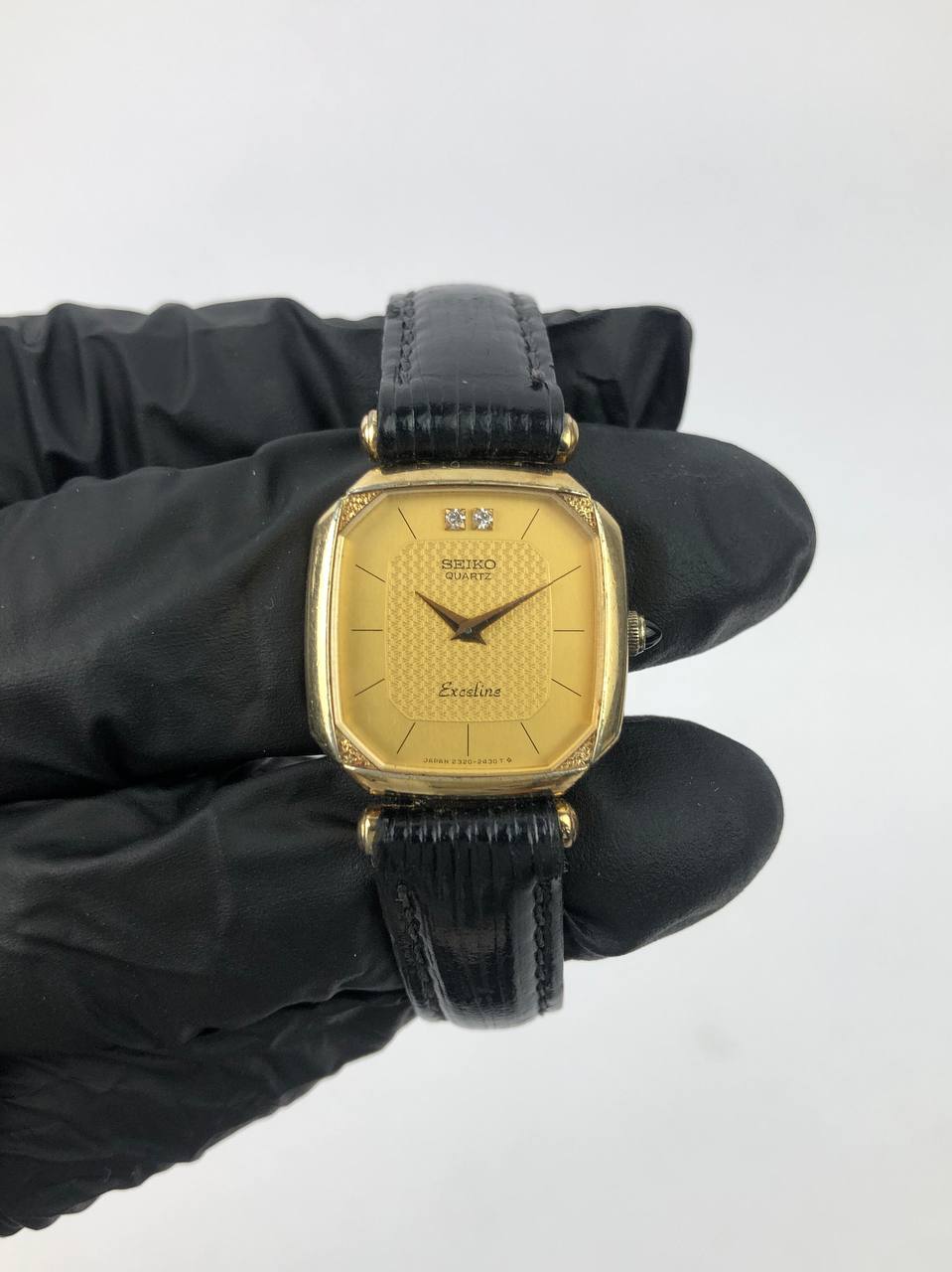 BEAUTIFUL SEIKO EXCELINE LADY TUXEDO DIAL - Gambar 2