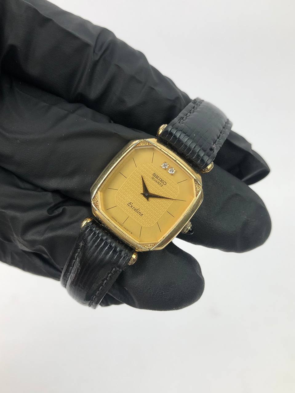 BEAUTIFUL SEIKO EXCELINE LADY TUXEDO DIAL - Gambar 3