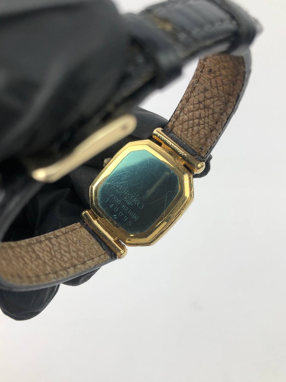 BEAUTIFUL SEIKO EXCELINE LADY TUXEDO DIAL - Gambar 7