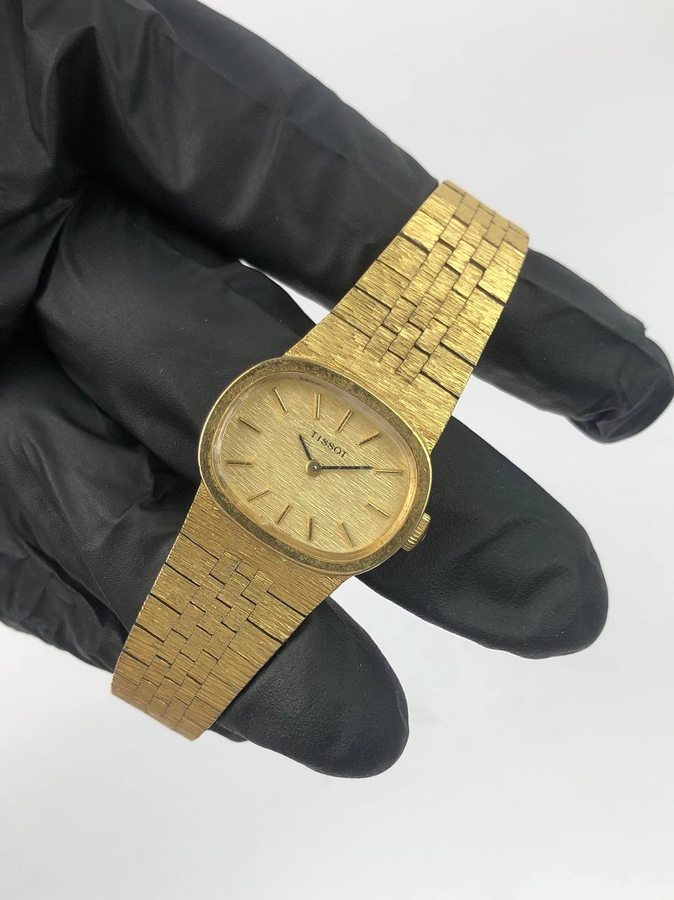 TISSOT LADIES VINTAGE TEXTURE ALL ORIGINAL - Gambar 3