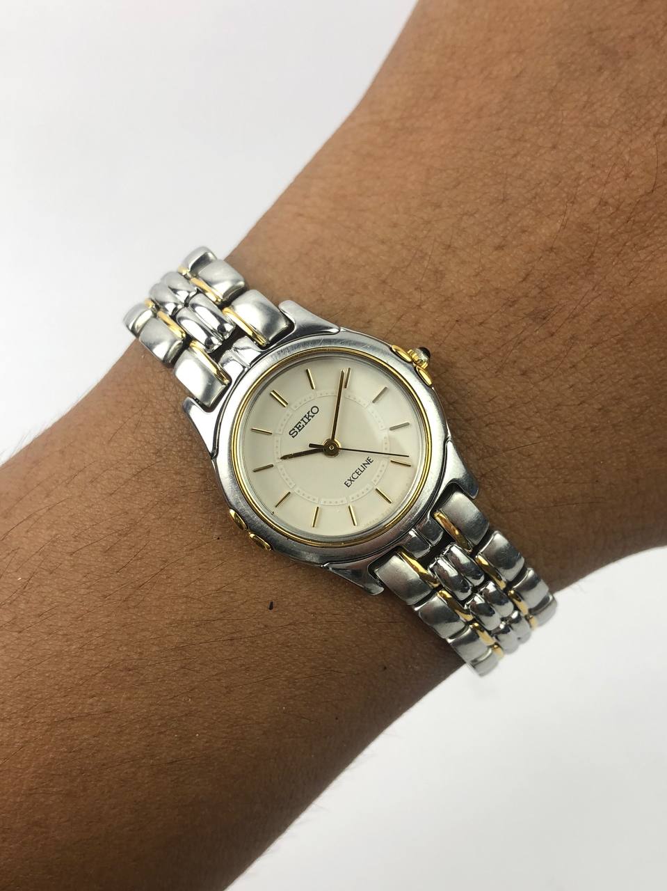 SEIKO EXCELINE TWOTONE LADIES