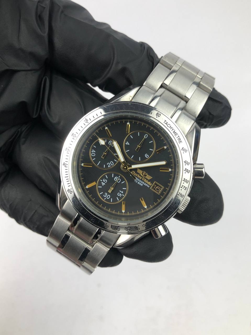 CHARLES VOGELLE CHRONOGRAPH - Gambar 4