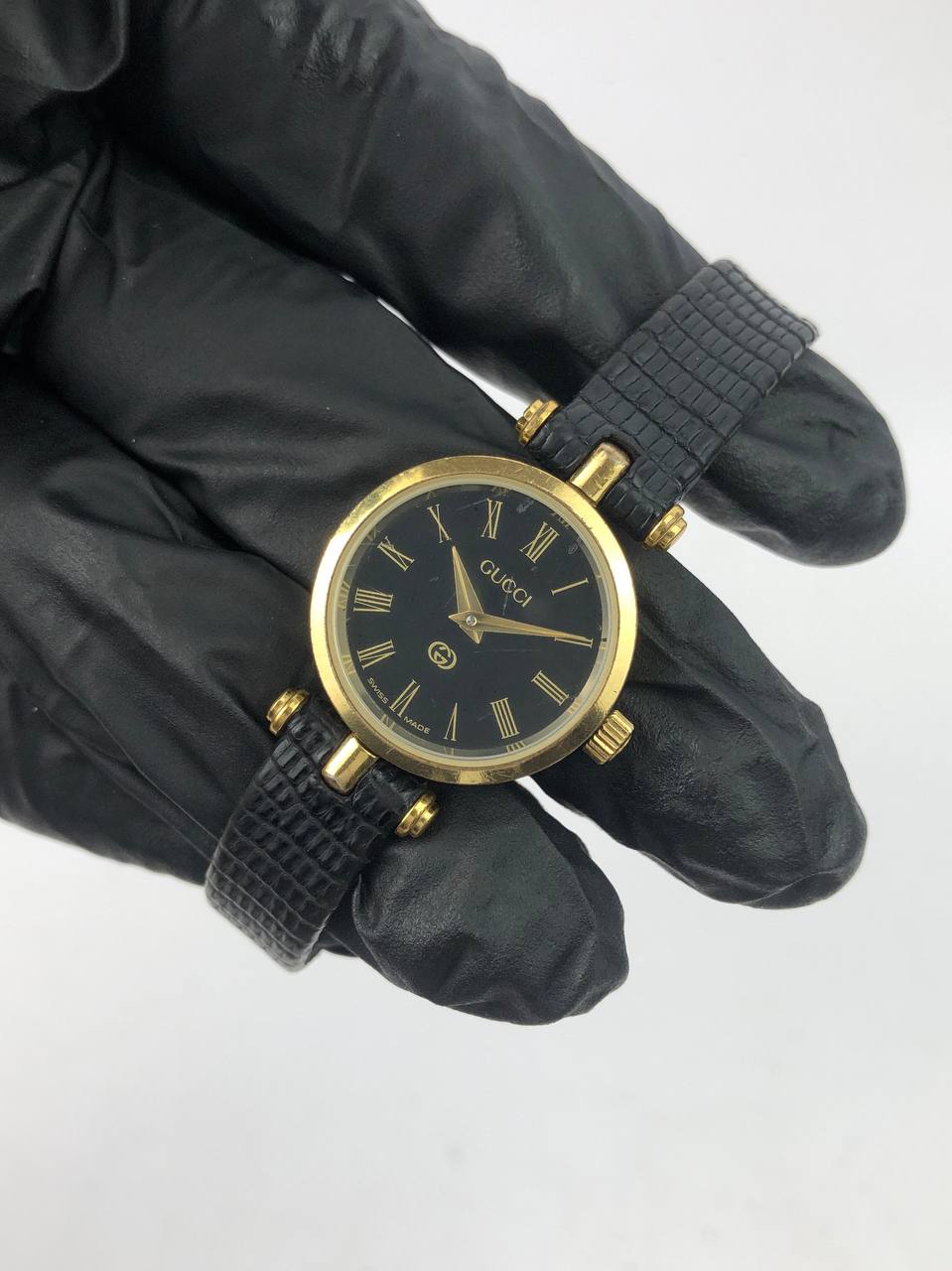 AUTHENTIC GUCCI ROMAN SWISSMADE QUARTZ - Gambar 3