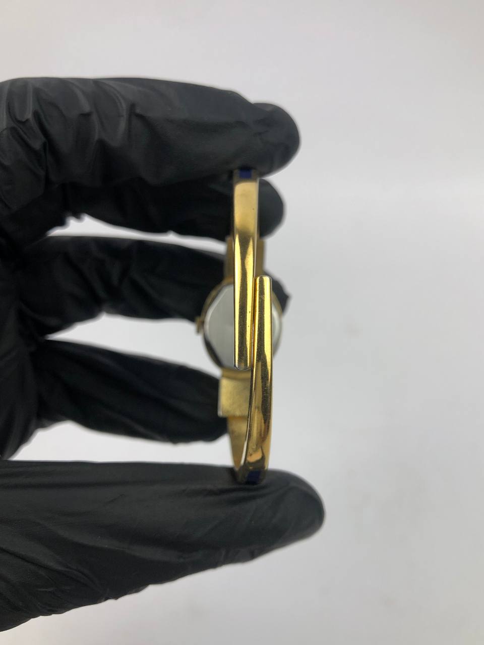 ANDRÉ MOUCHE SWISS ENAMEL BLUE & GOLD ELEGANCE - Gambar 6