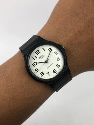 CASIO MINIMALIS DIAL PUTIH BESAR BOLD INDEX