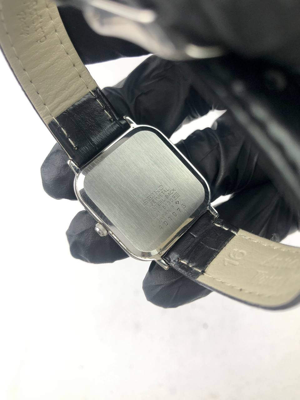 SEIKO TANK QUARTZ – DIAL PUTIH ROMAN, CASE SQUARE - Gambar 7