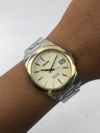 Seiko Perpetual Calendar – Round Two-Tone + Solid-Link Bracelet