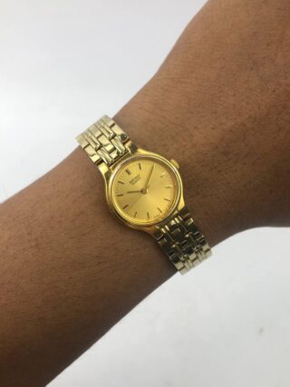Seiko Quartz Gold Dial Full Gold Bracelet