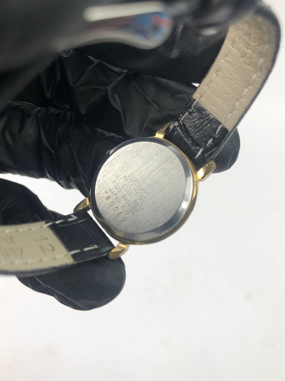 Seiko Poetic White Dial strap Hitam manis - Gambar 7