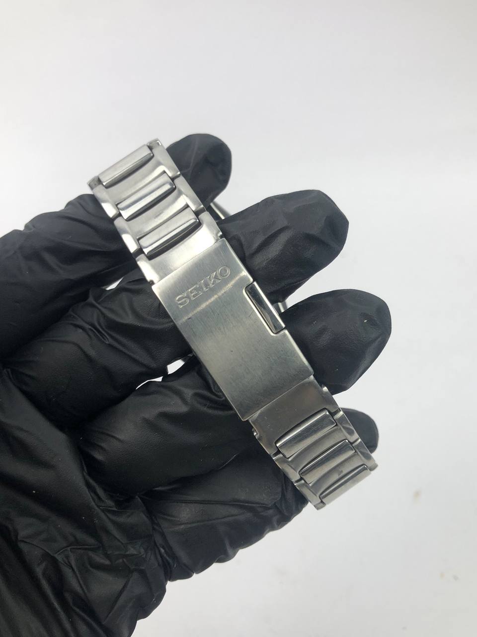 Seiko Perpetual Calendar Silver Dial Rantai Steel - Gambar 7