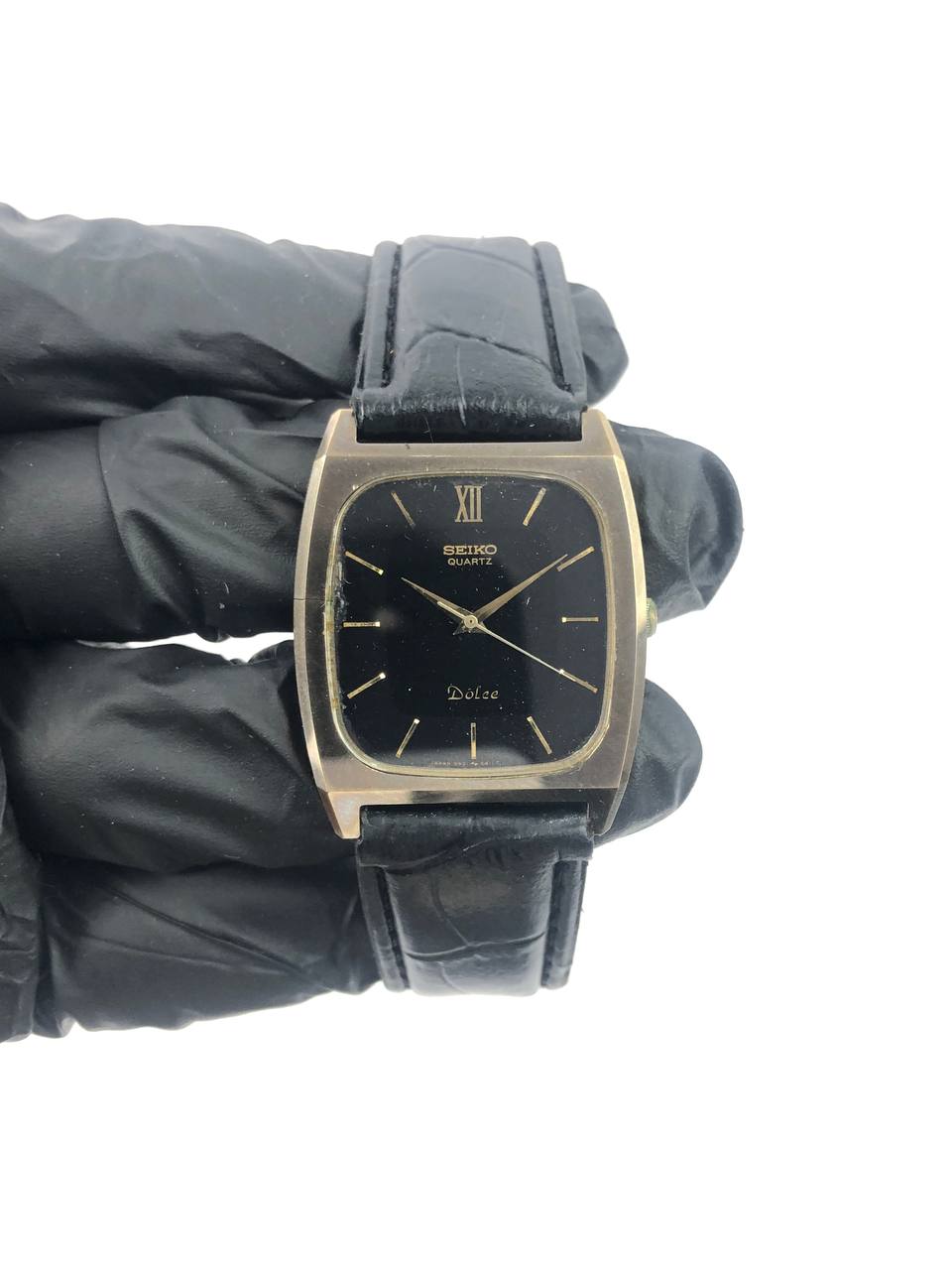 Seiko Dolce quartz NSAG Black Luxe Square - Gambar 2