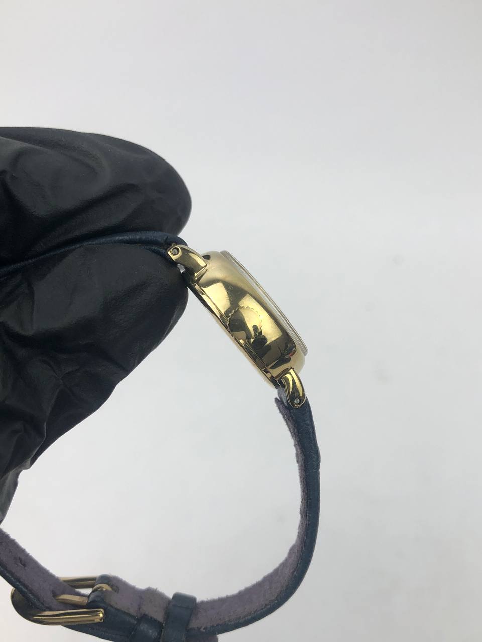 SPICA by Tictac Petite klasik Gold Round Case, Cream Dial, subsecond - Gambar 5