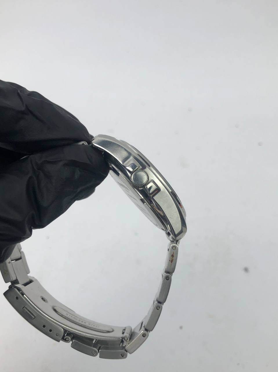 SOLARmate avantis italy Round Steel Case Day-Date Steel Bracelet - Gambar 5