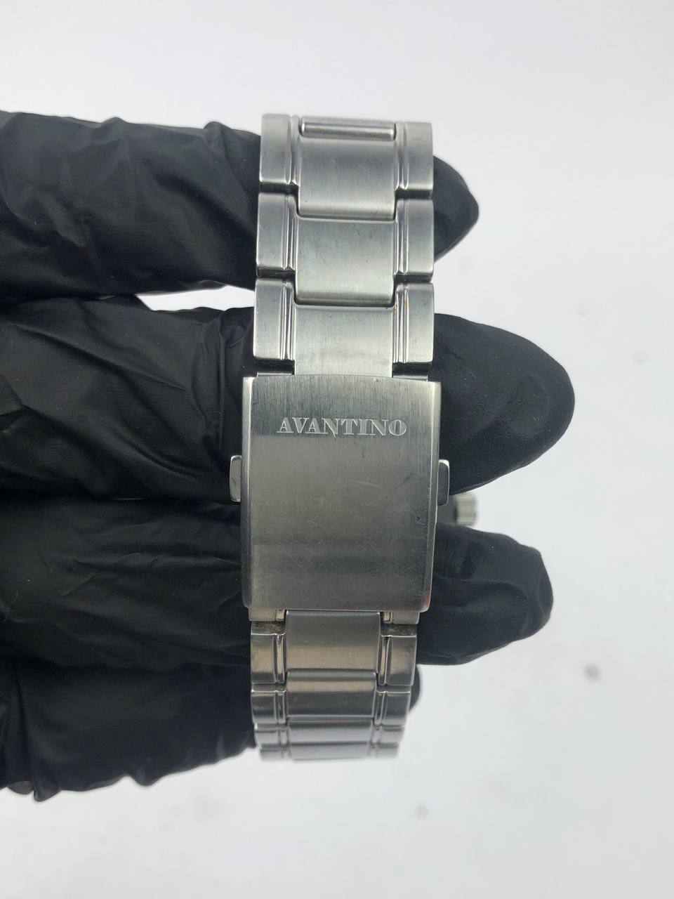 SOLARmate avantis italy Round Steel Case Day-Date Steel Bracelet - Gambar 7