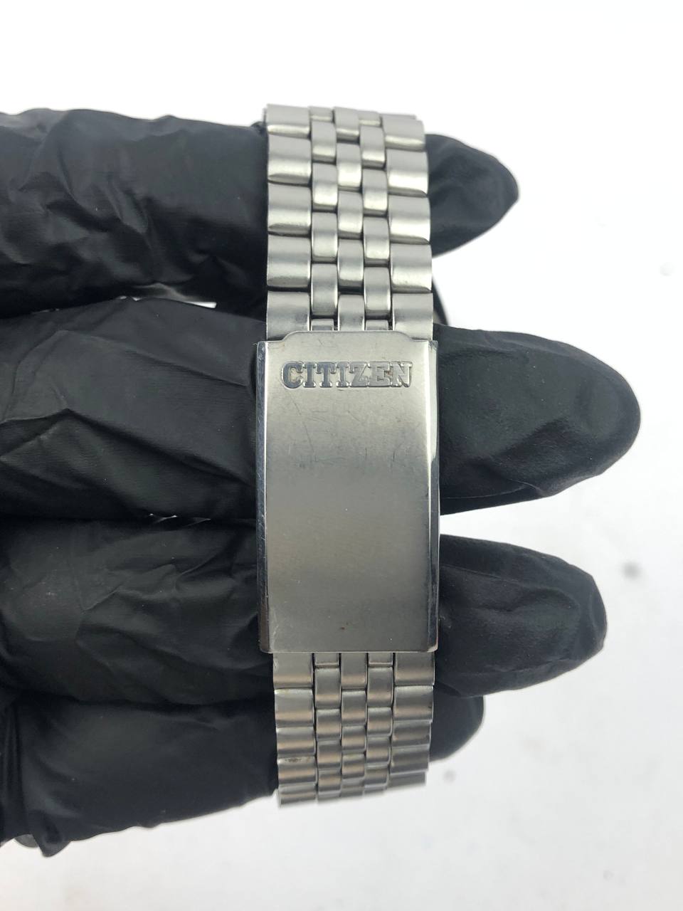 All original Citizen Vintage Cushion Steel Case Steel Bracelet handwinding - Gambar 7