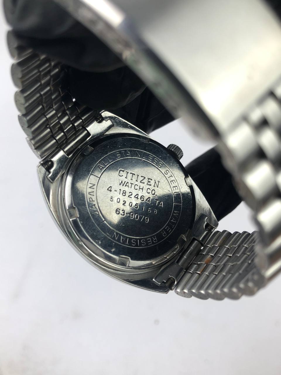 All original Citizen Vintage Cushion Steel Case Steel Bracelet handwinding - Gambar 8