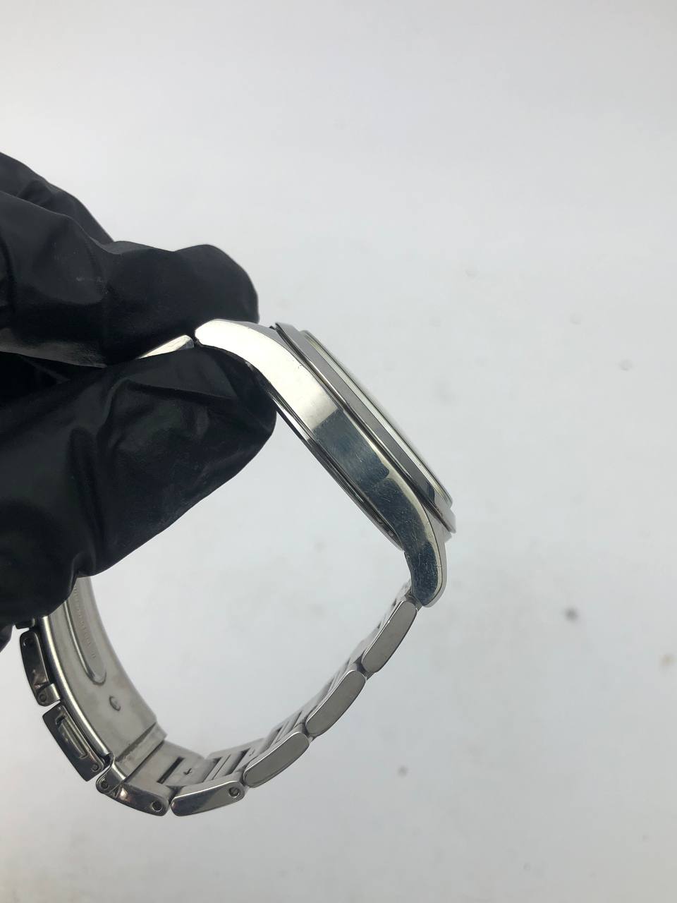 Seiko analog cream dial round steel case Steel Bracelet - Gambar 6