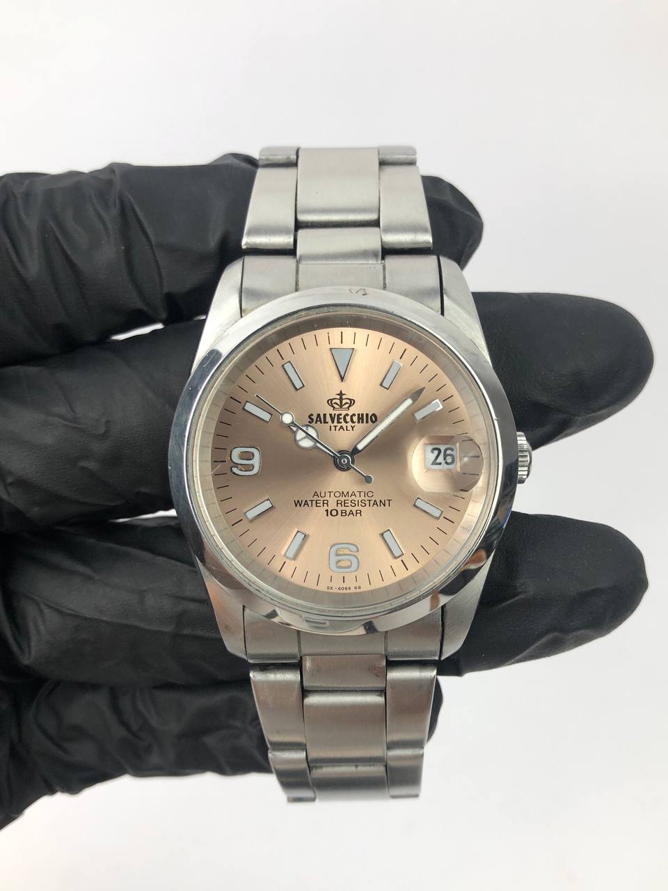 Automatic Salvecchio Italy Steel Oyster Bracelet - Gambar 2