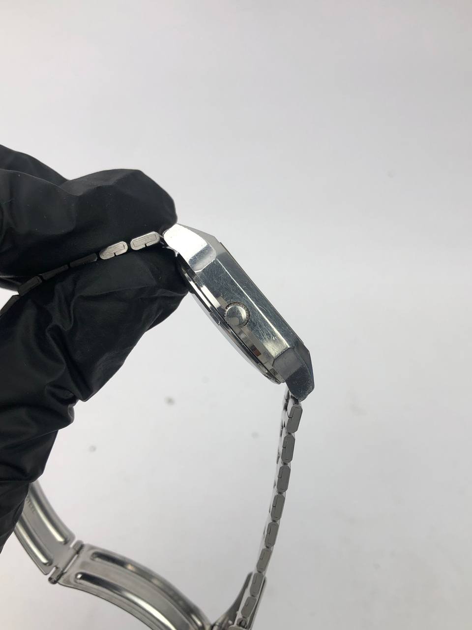 SEIKO 5 OCTAGON RETRO STEEL & SILVER DIAL AGING - Gambar 5