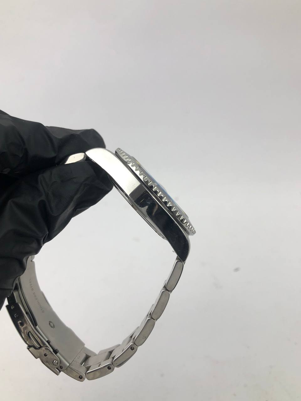 DANIEL MULLER DIVER DIAL BLACK LUME BRACELET STAINLESS - Gambar 6