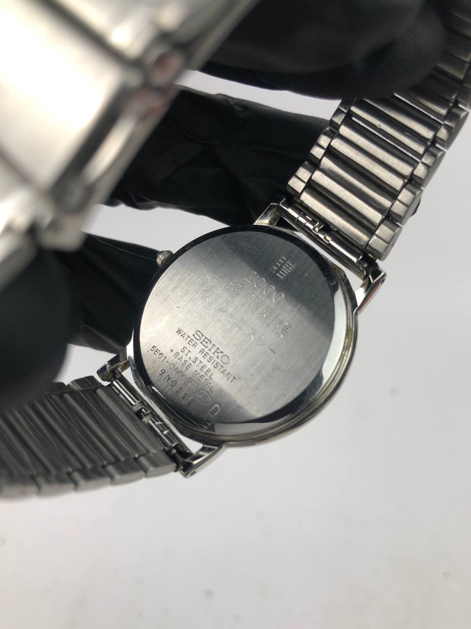 SEIKO DOLCE ROUND SILVER DIAL CREAM ARABIC BRACELET STAINLESS - Gambar 7