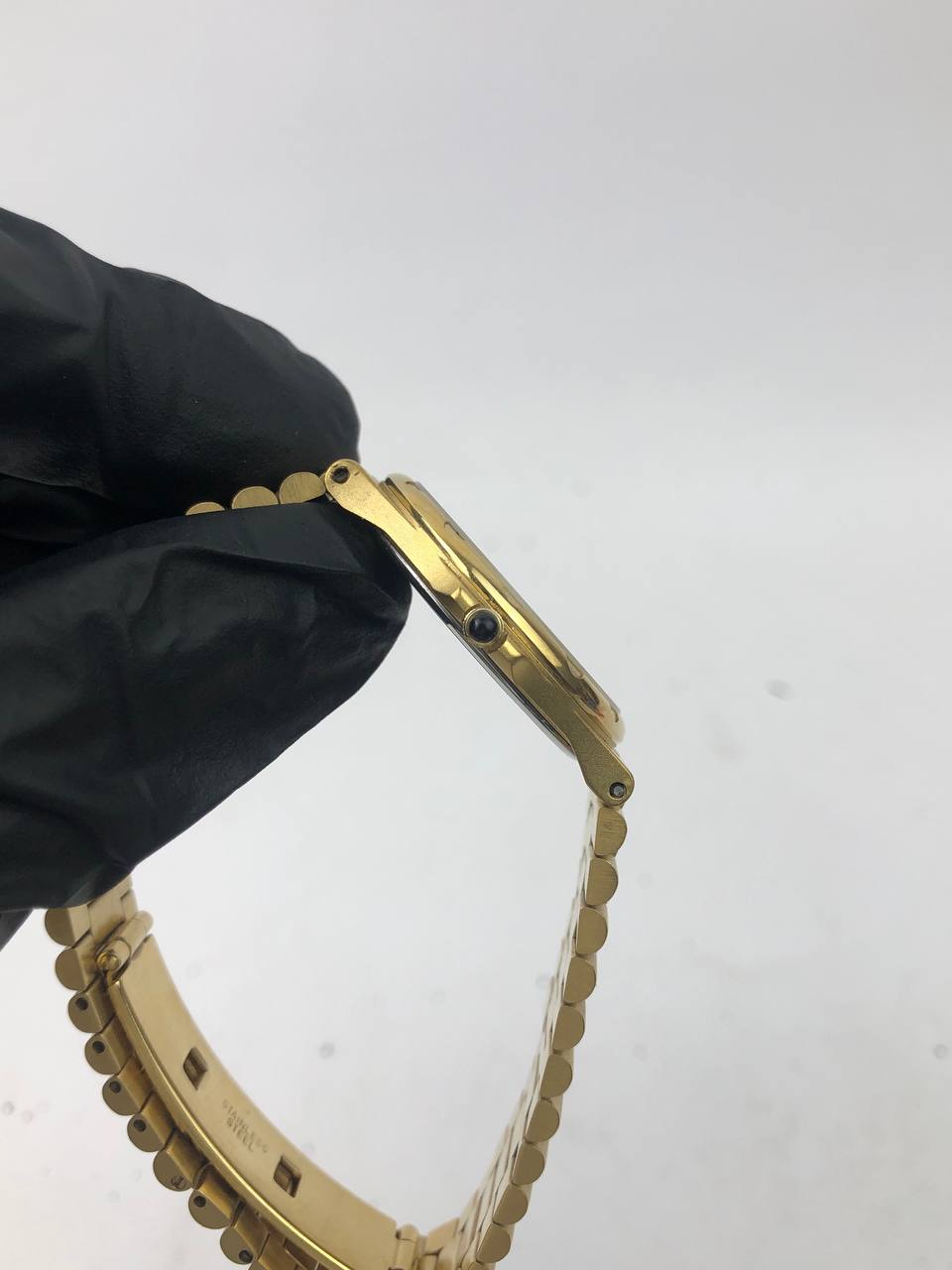 NIVADA ROUND GOLD DIAL GOLD MARKER SPORTY BRACELET GD - Gambar 5