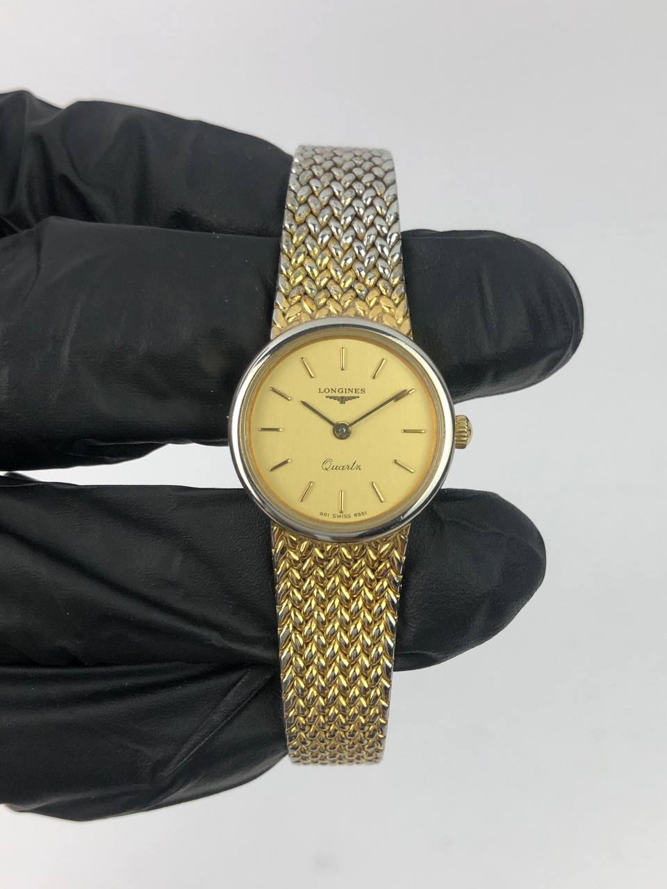 LONGINES LADY VINTAGE GOLD BRAID BRACELET - Gambar 2