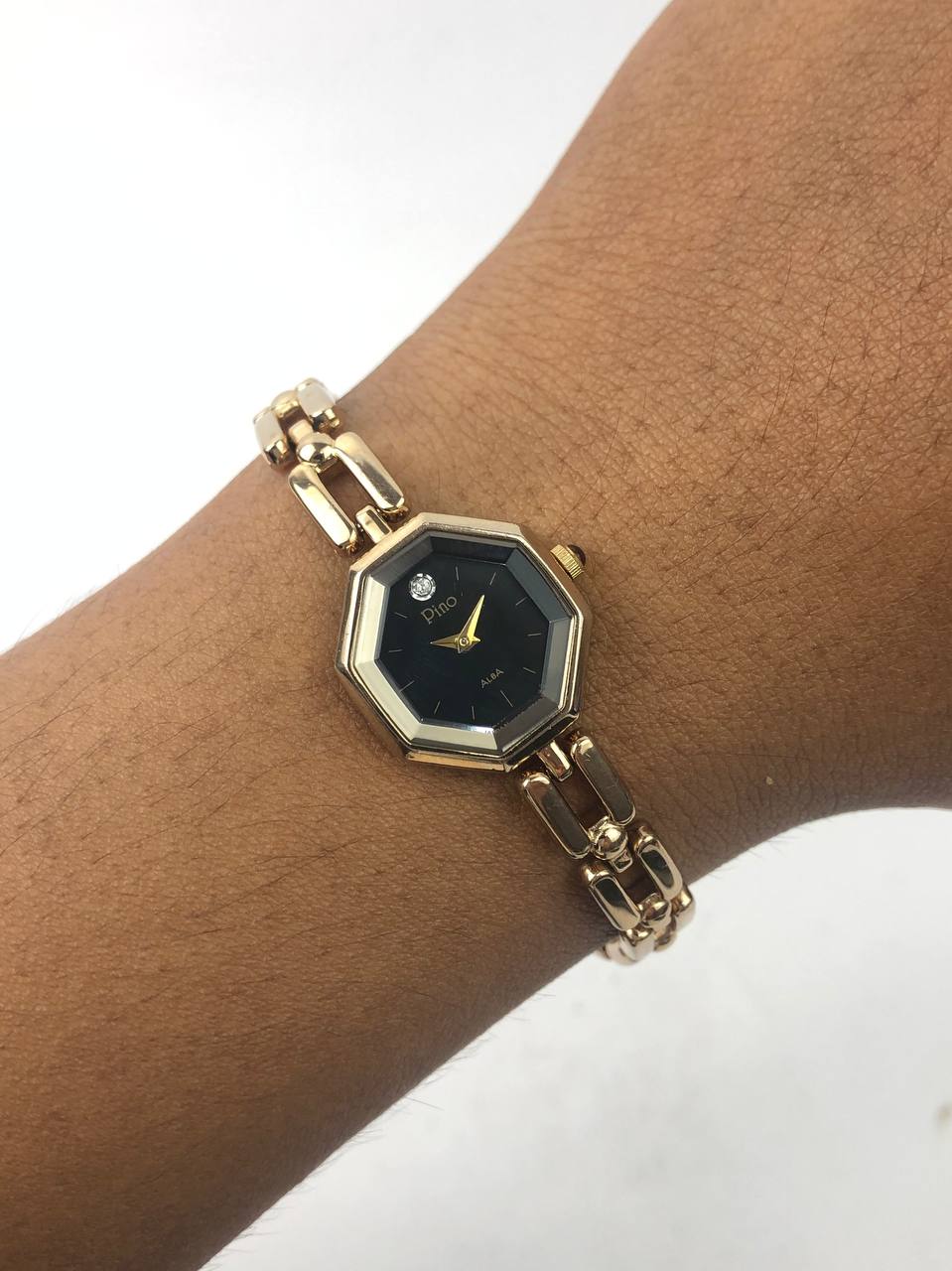 BEAUTIFUL ALBA PINO OCTAGON CHAIN LINK BRACELET