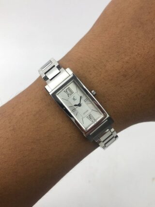 CITIZEN XC RECTANGULAR SOLID STEEL LINK BRACELET