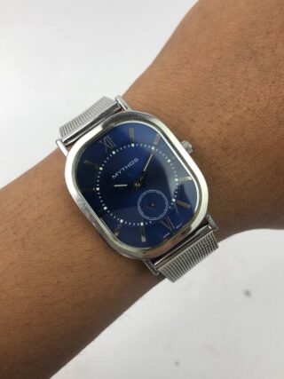 MYTHOS TONNEAU ELEGAN MESH STEEL & SUB DIAL BLUE SUNBURST