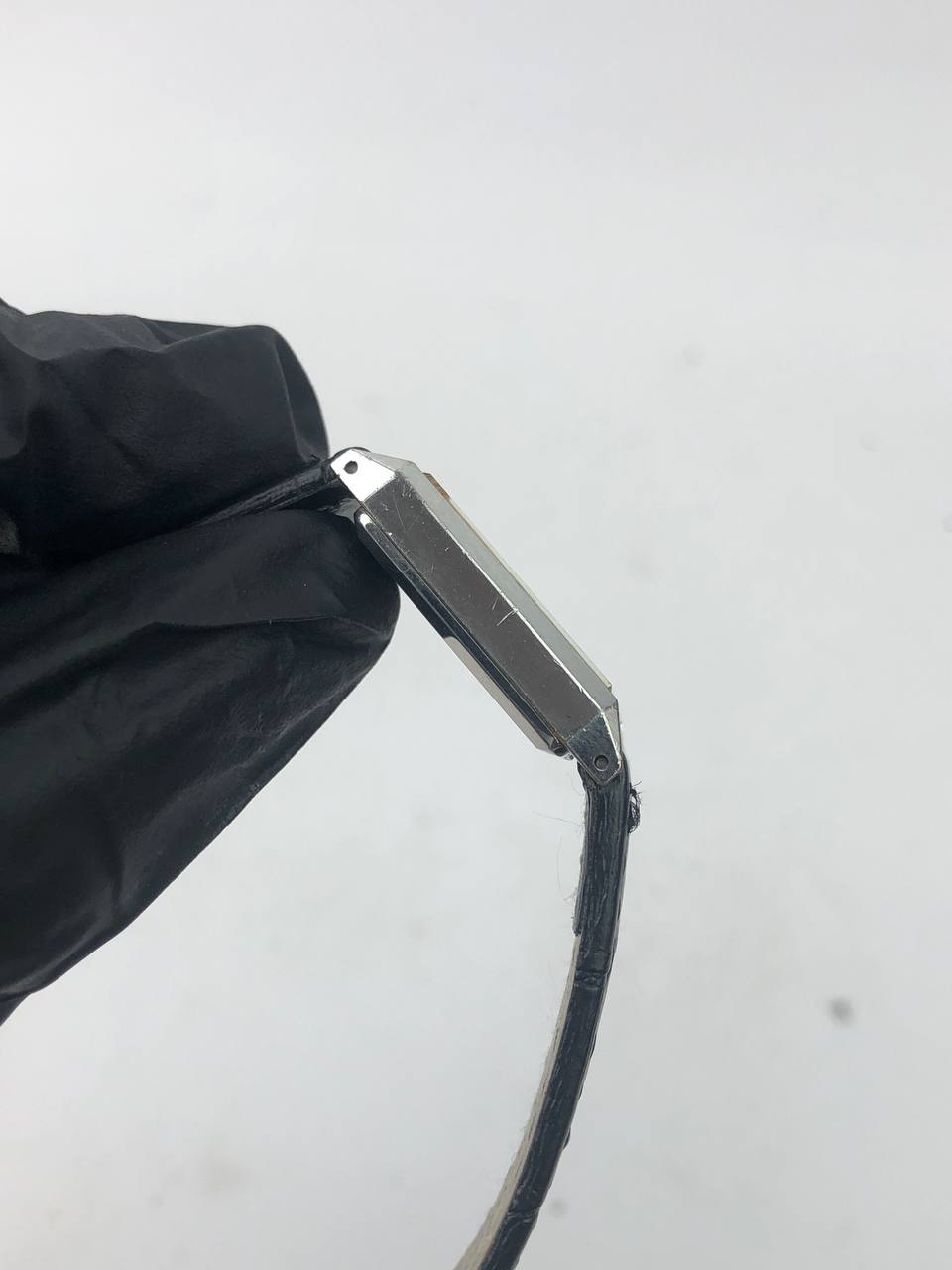 ORIENT TANK CLASSIC STRAP HITAM & BLUE NAVY DIAL - Gambar 6