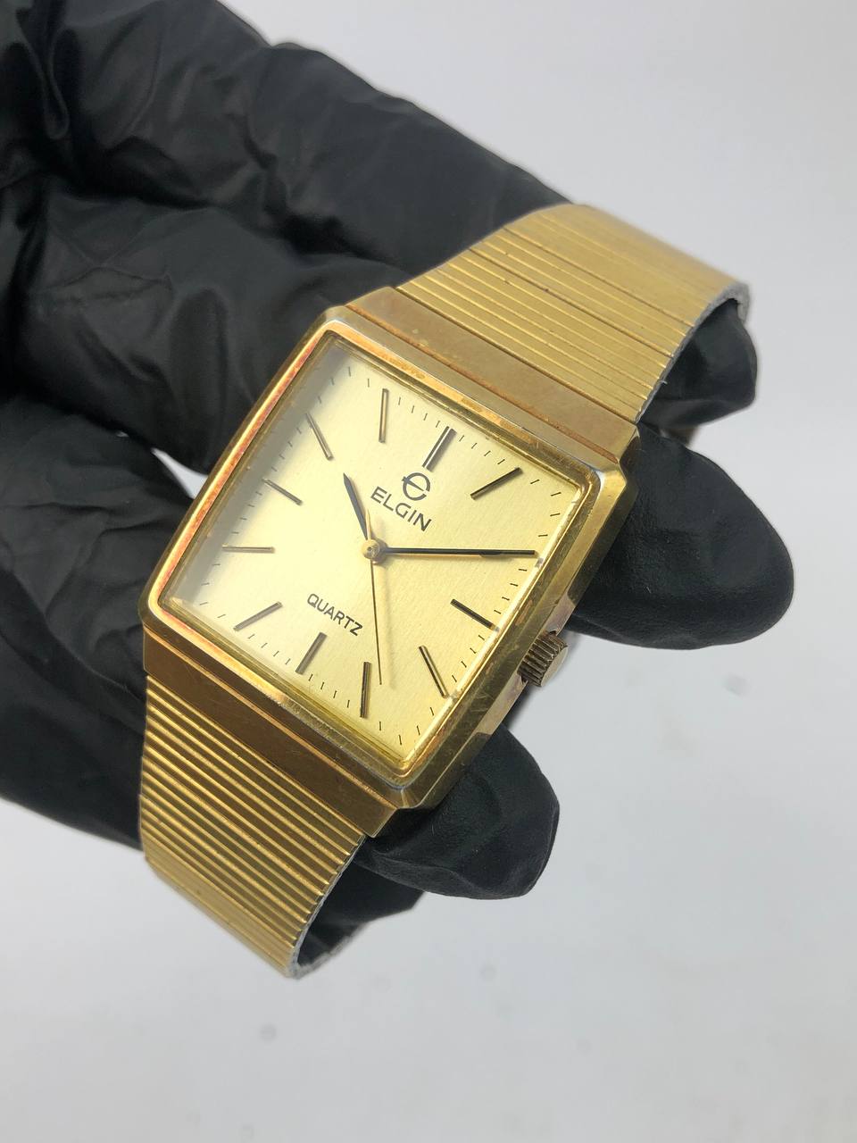 ELGIN RECTANGULAR LINEAR BRACELET ALL ORI - Gambar 3