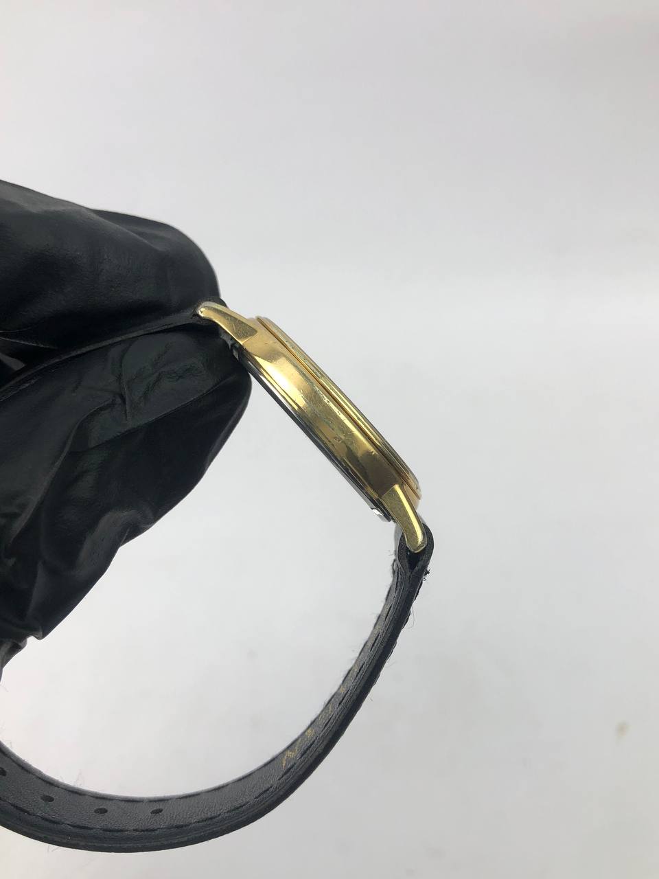 SEIKO QUARTZ ROUND GOLD CASE BRUSHED GOLD DIAL - Gambar 5