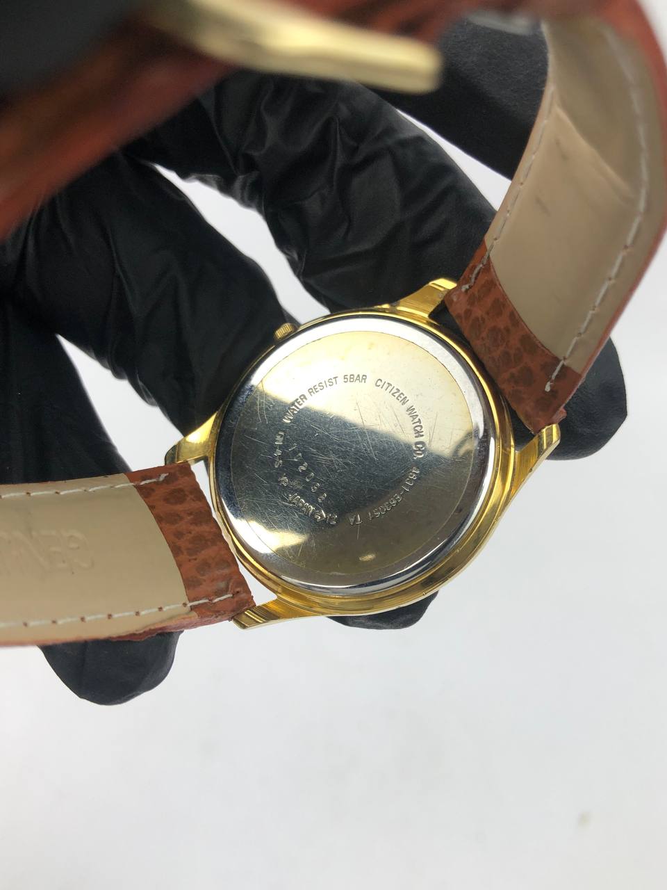 CITIZEN FORMA ROUND GOLD CASE CREAM SUNBURST DIAL - Gambar 7