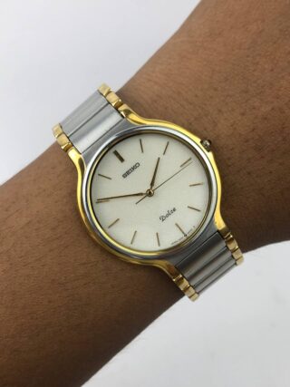 SEIKO DOLCE ROUND TWOTONE CASE