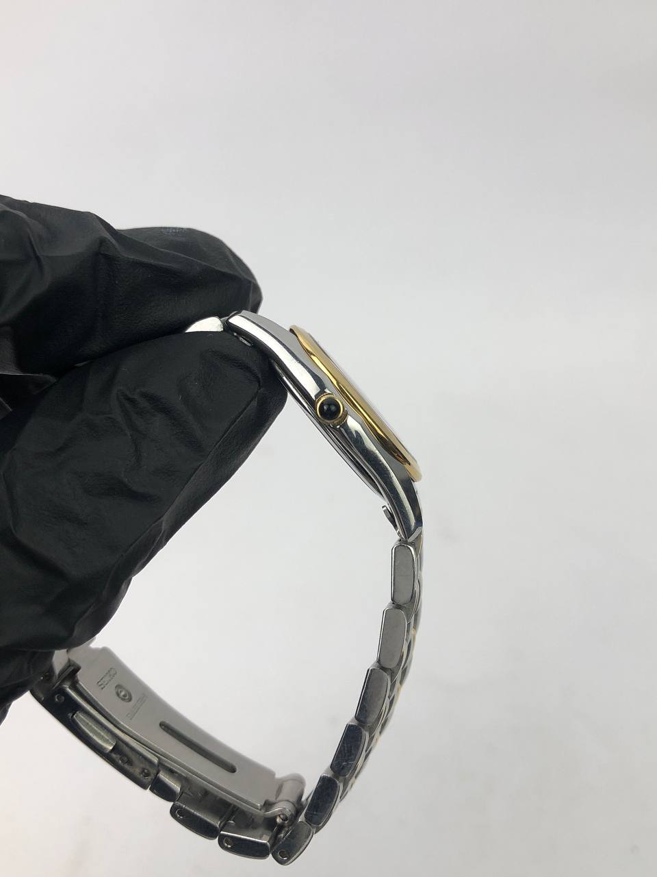 SEIKO EXCELINE GOLD BEZEL CHAMPAGNE DIAL TWO-TONE BRACELET - Gambar 5