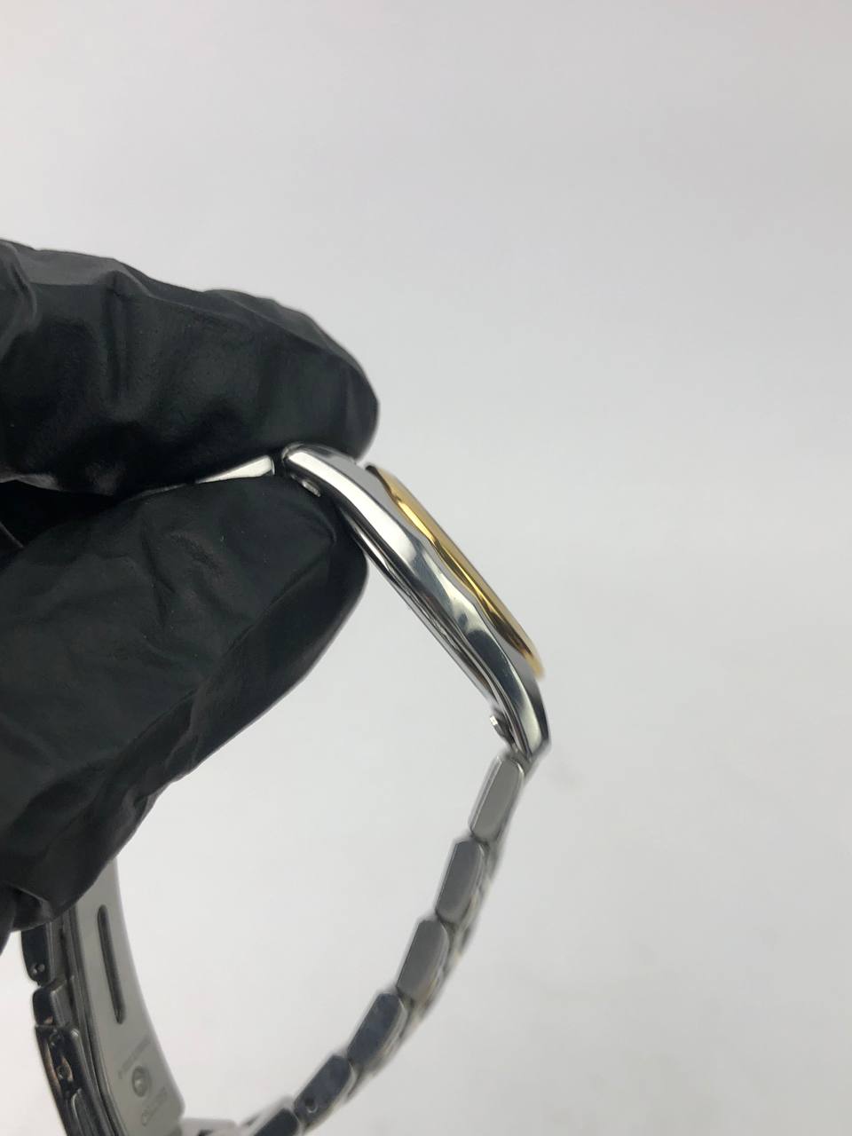 SEIKO EXCELINE GOLD BEZEL CHAMPAGNE DIAL TWO-TONE BRACELET - Gambar 6