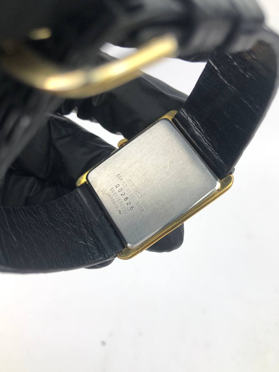 SEIKO TANK ROMAN MAN SIZE HANDMADE LEATHER STRAP - Gambar 7