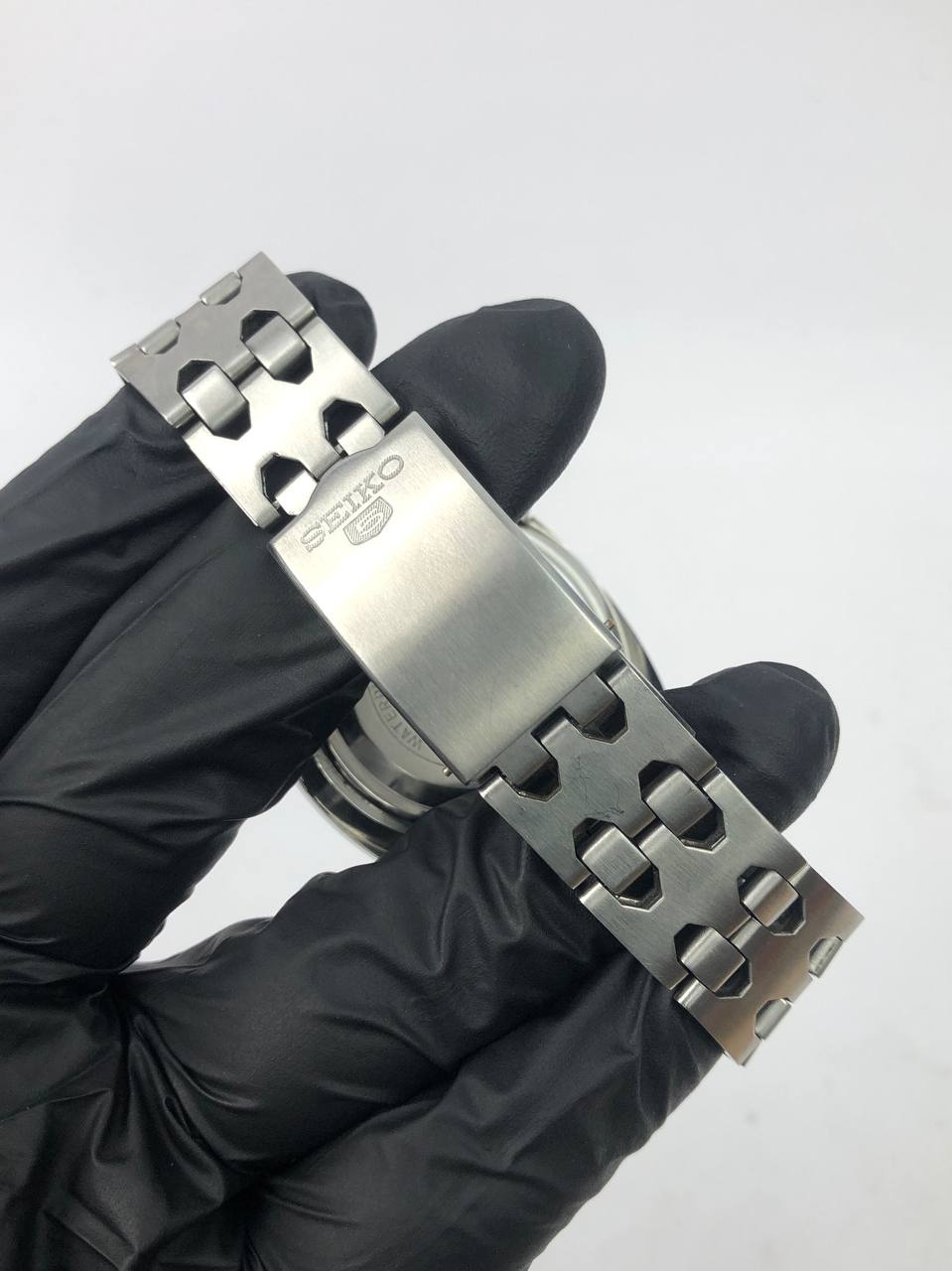 SEIKO 5 GEN 1 ALL ORIGINAL SILVER SUNBURST DIAL - Gambar 7