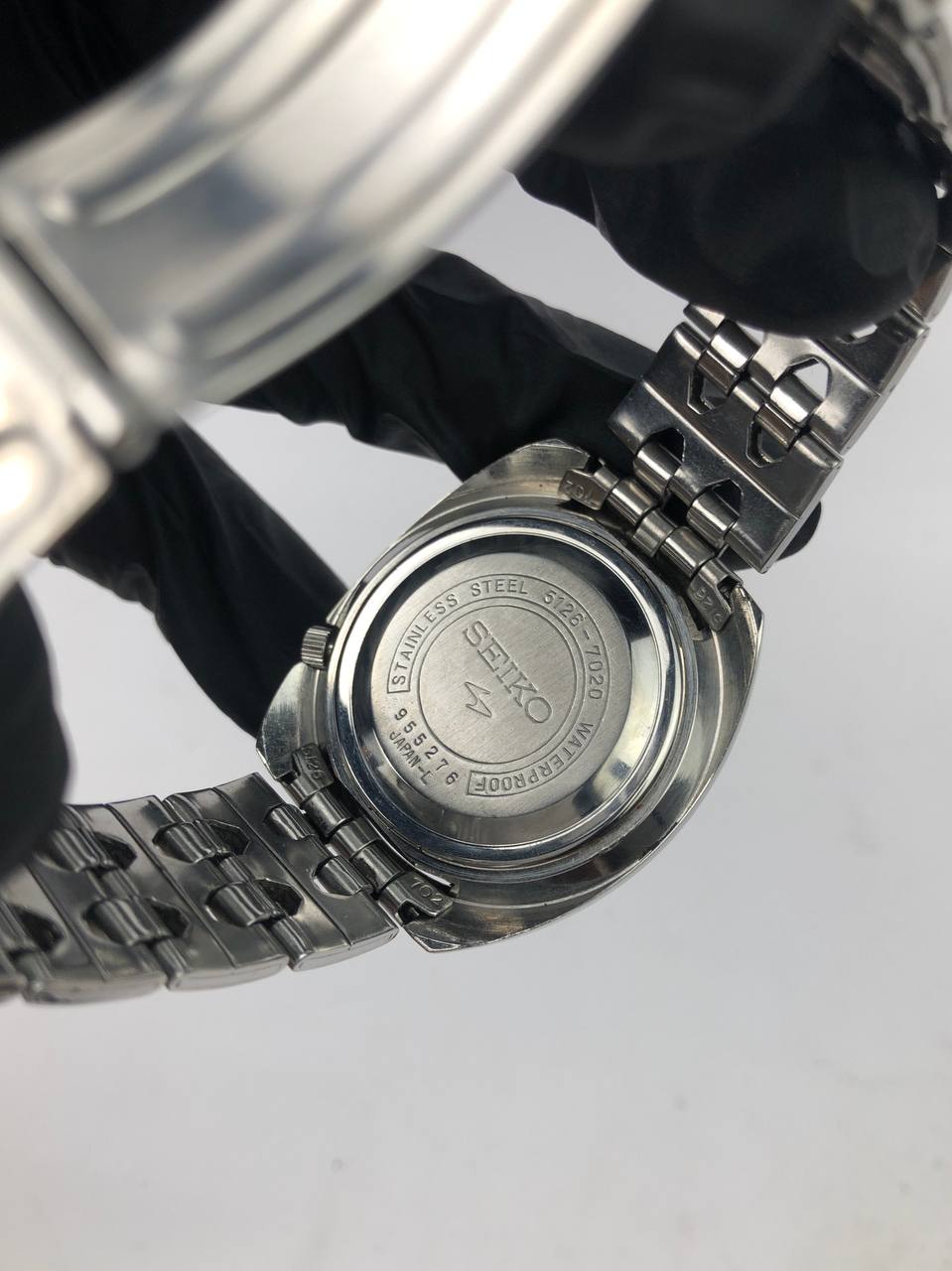 SEIKO 5 GEN 1 ALL ORIGINAL SILVER SUNBURST DIAL - Gambar 8