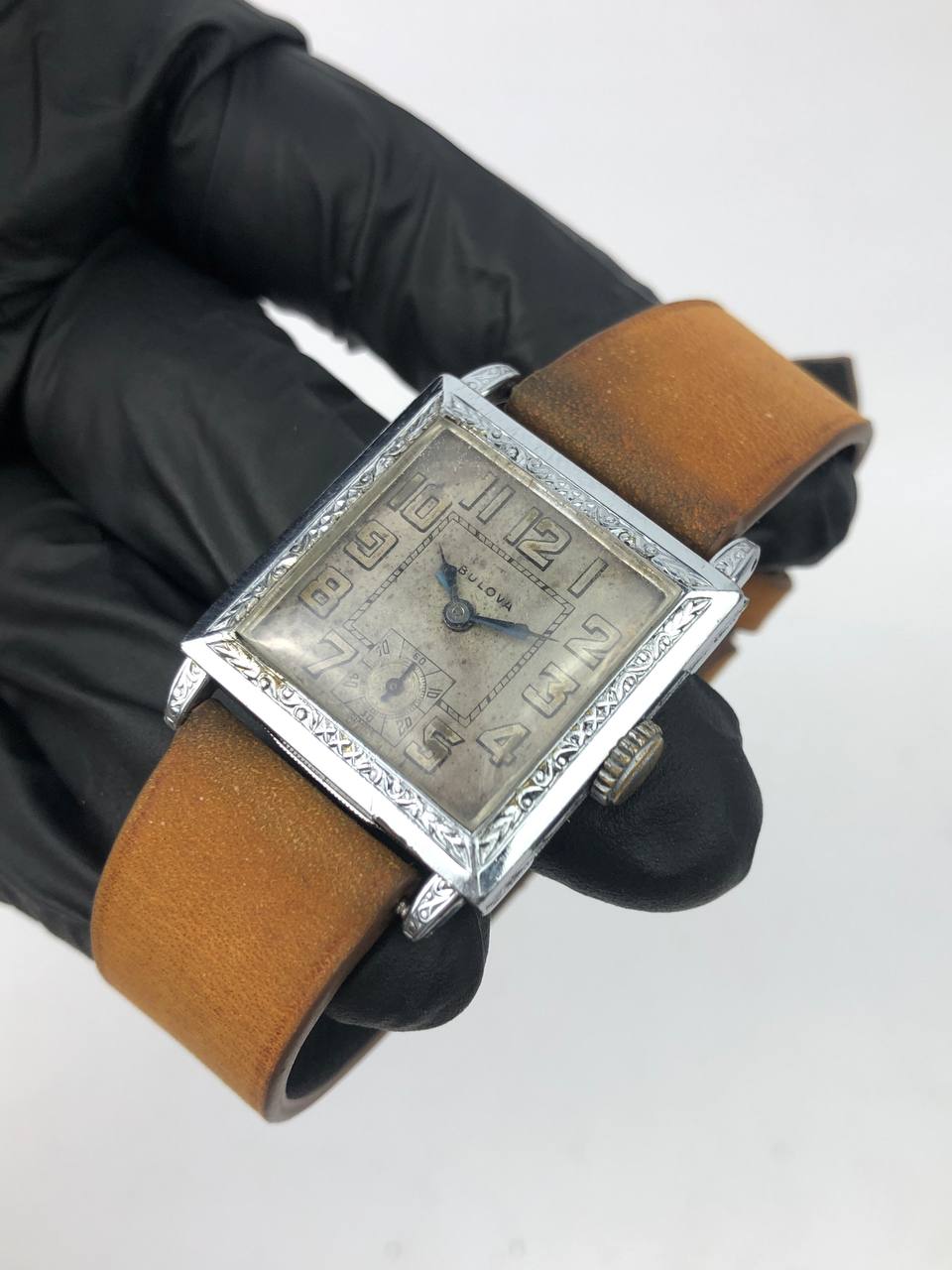 1960’S BULOVA ARTDECO RECTANGLE SMALL SECOND RARE VINTAGE - Gambar 3