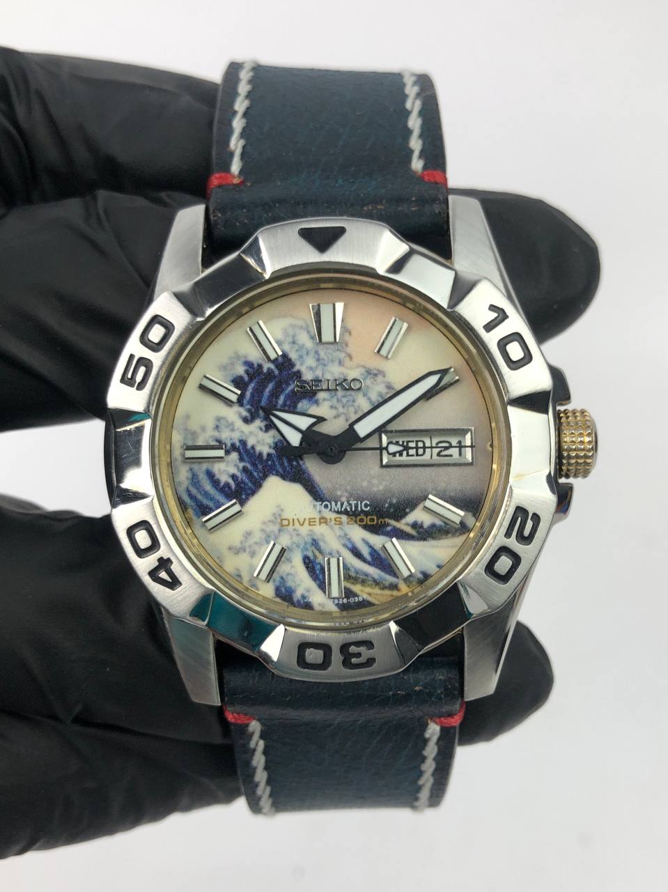 SEIKO MOD KANAGAWA LUME DIAL MOVEMENT 7S36 - Gambar 2