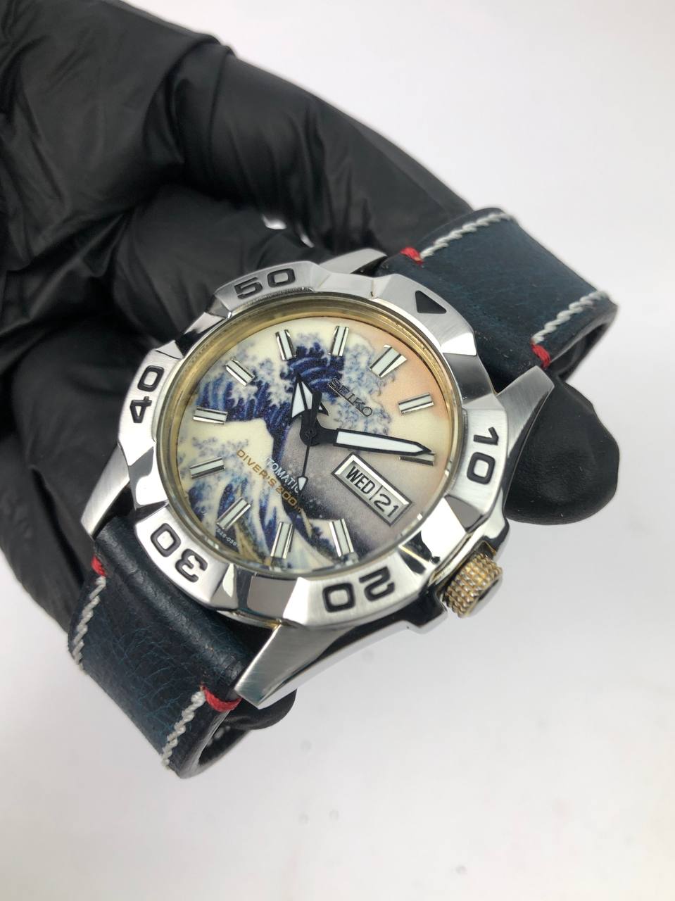 SEIKO MOD KANAGAWA LUME DIAL MOVEMENT 7S36 - Gambar 3