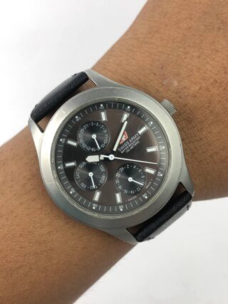 SWISS ARMY BROWN DIAL DAYDATE