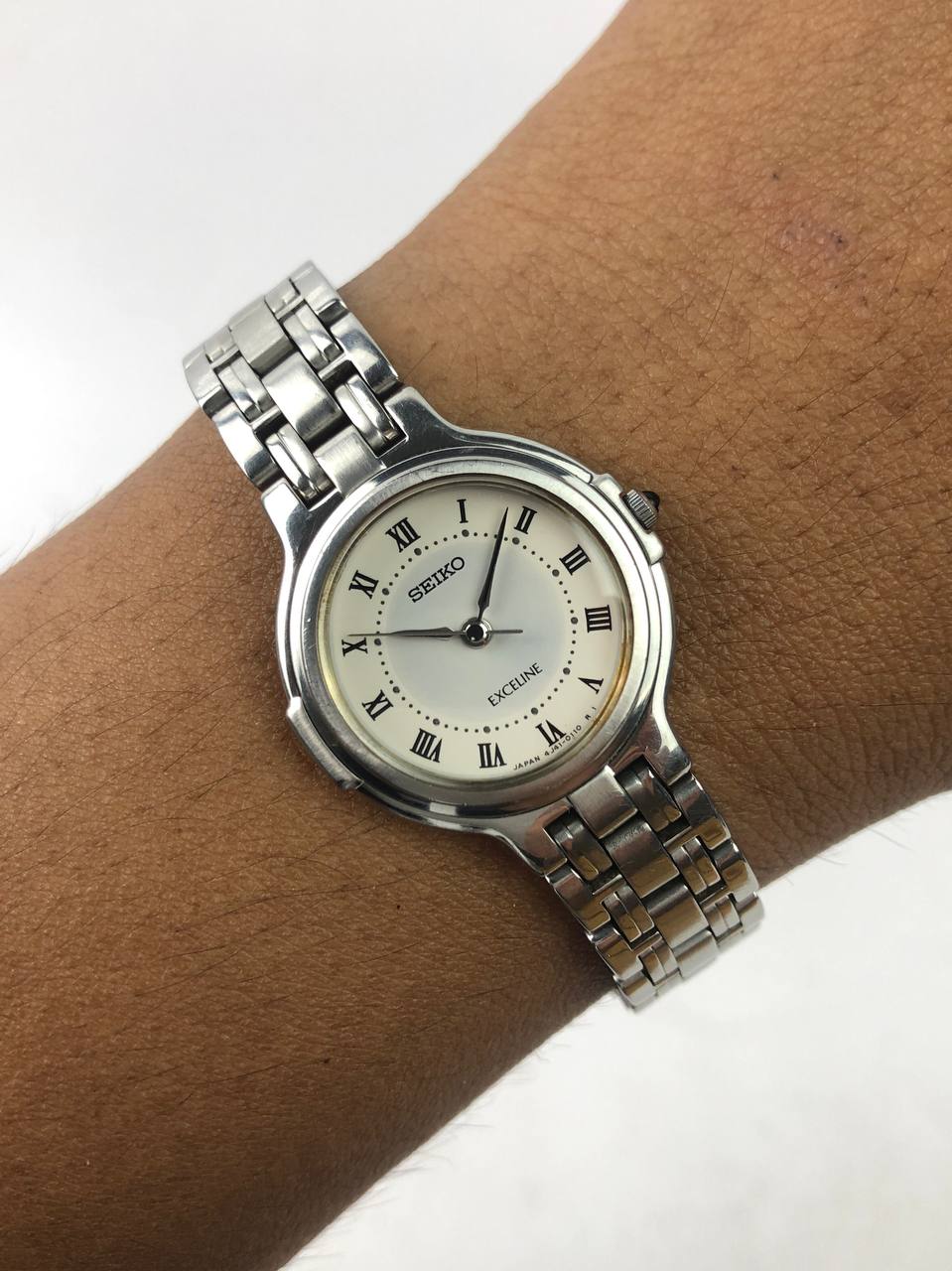 EKSLUSIF SEIKO EXCELINE ROMAN ALL ORIGINAL