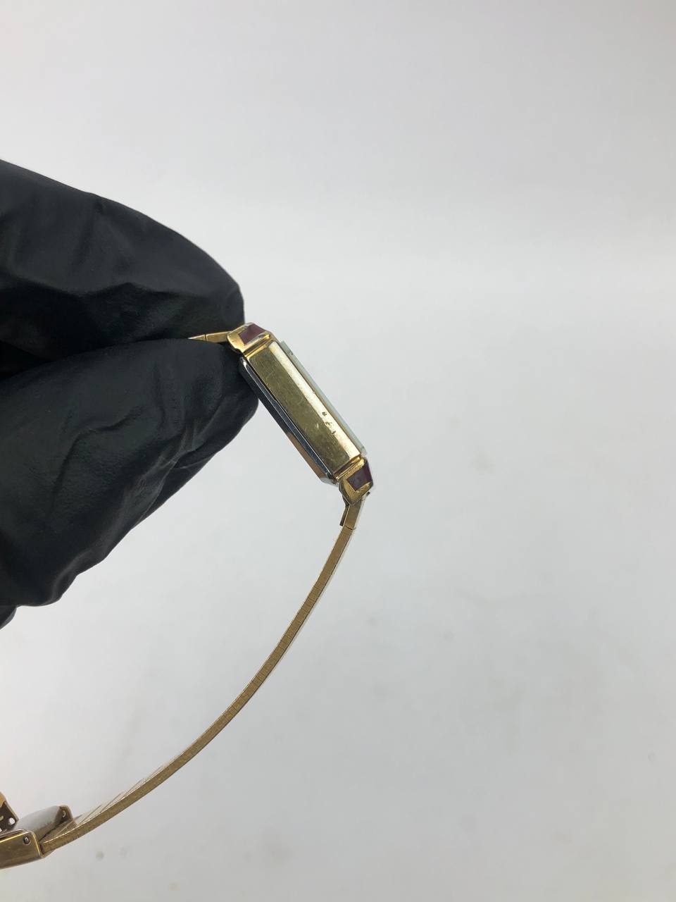 SEIKO QUARTZ TANK GOLD INTEGRATED LADDER BRACELET - Gambar 6